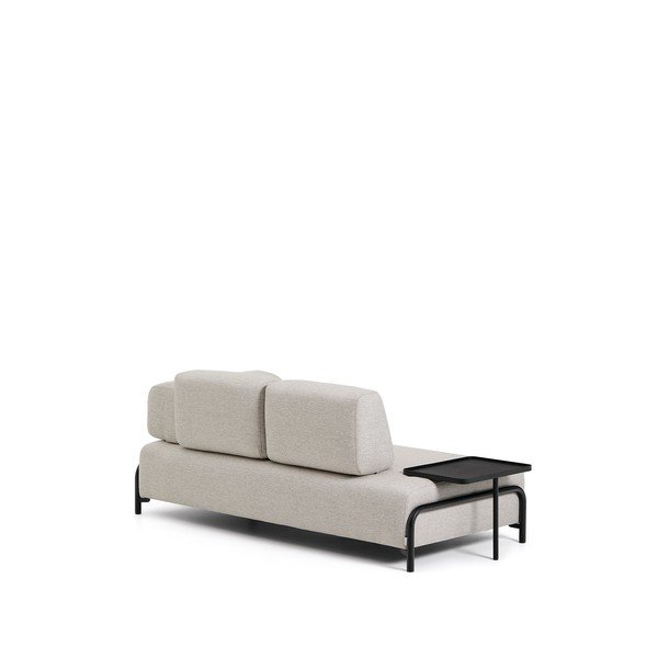 Pilkai smėlinės spalvos sofa 220 cm Compo – Kave Home-image-4