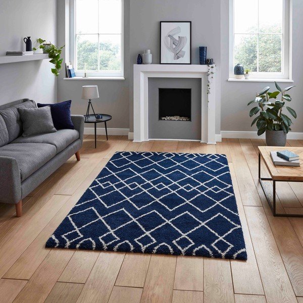 Kilimas tamsiai mėlynos spalvos 120x170 cm Royal Nomadic – Think Rugs-image-1