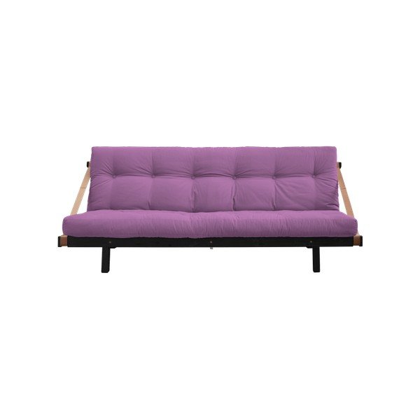 Kintama sofa "Karup Jump" juoda/žalsvai rožinė-image-2