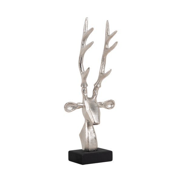 Iš metalo statulėlė (aukštis 34 cm) Reindeer Head – PT LIVING