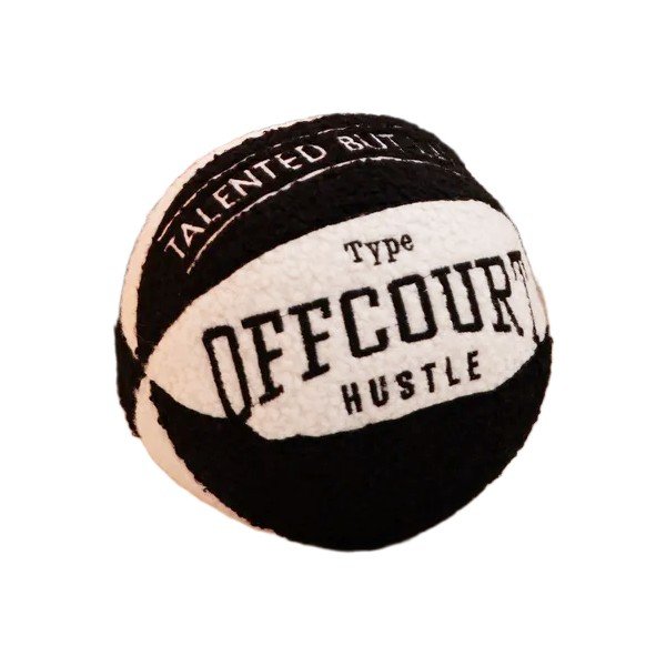 Iš boucle dekoratyvinė pagalvėlė ø 25 cm Basketball – Mioli Decor