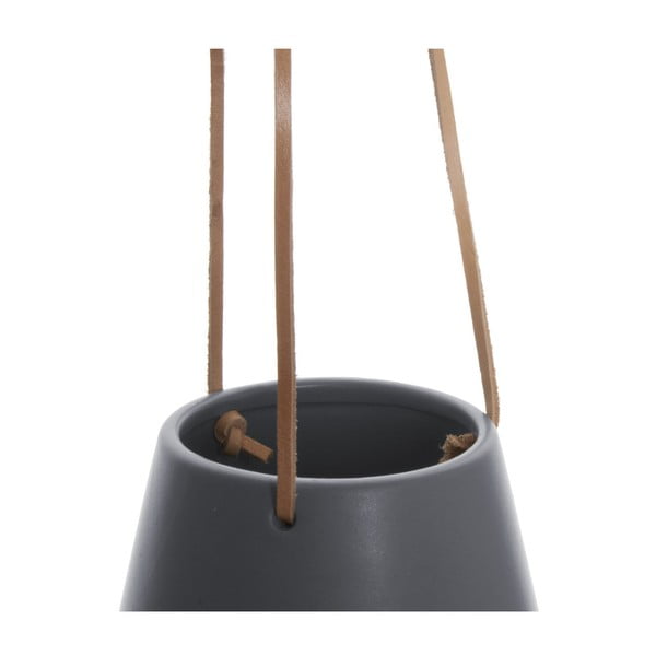 Pilkas pakabinamas vazonas PT LIVING Skittle, ⌀ 12,2 cm-image-1
