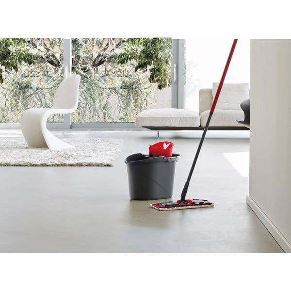 Kibiro ir šepečio rinkinys grindims valyti Vileda Ultramax-image-3