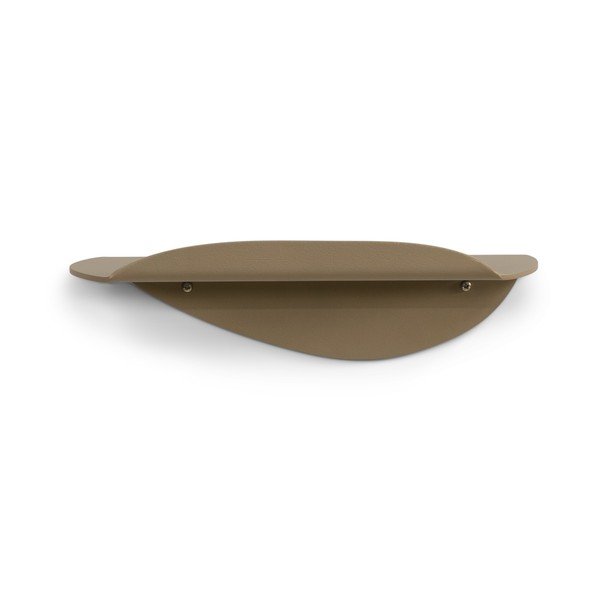 Smėlio spalvos iš metalo sieninė lentyna 34 cm Pipa – Spinder Design