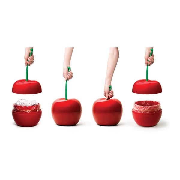 "Qualy&CO Cherry Bin-image-1