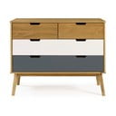 Pušies komoda Marckeric Cusco, 100 x 82 cm