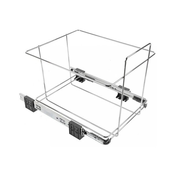 Iš plastiko šiukšliadėžė pilkos spalvos 42+42 l rūšiavimui/įmontuota Ecofil – Elletipi-image-4