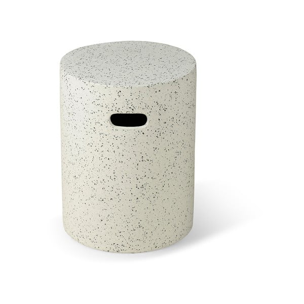 Baltas sodo staliukas Bonami Selection Loris, ø 35 cm-image-1