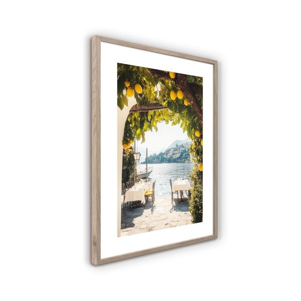 Spausdintas paveikslas su rėmeliu 50x70 cm Lemon View – Styler-image-4