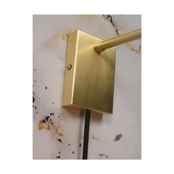 Aukso spalvos sieninis šviestuvas it's about RoMi Madrid, aukštis 17 cm-image-1