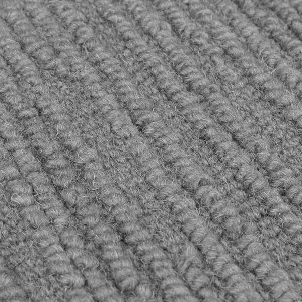 Rankų darbo pilkos spalvos iš vilnos kilimas 200x290 cm Harris Boucle – Flair Rugs-image-2
