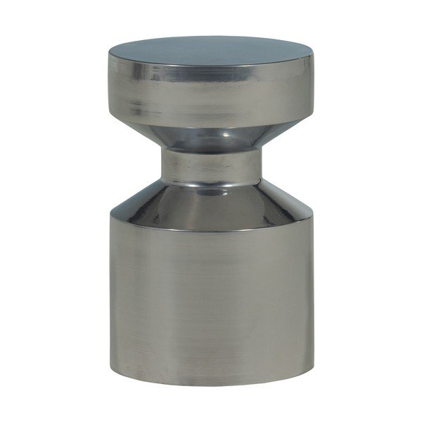 Apvalios formos šoninis stalas iš metalo ø 30 cm Ferry – WOOOD