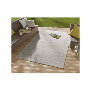 Pilkas lauko kilimas NORTHRUGS Coin, 80 x 150 cm