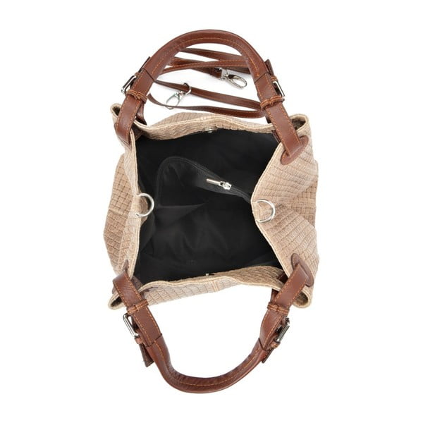 Rudos ir pilkos odos rankinė Isabella Rhea 858-image-4