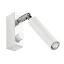 Baltos spalvos taškinis šviestuvas 10x3 cm Tiden – Sollux