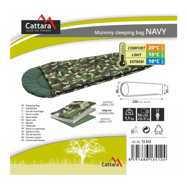 Miegmaišis Cattara Navy-image-2