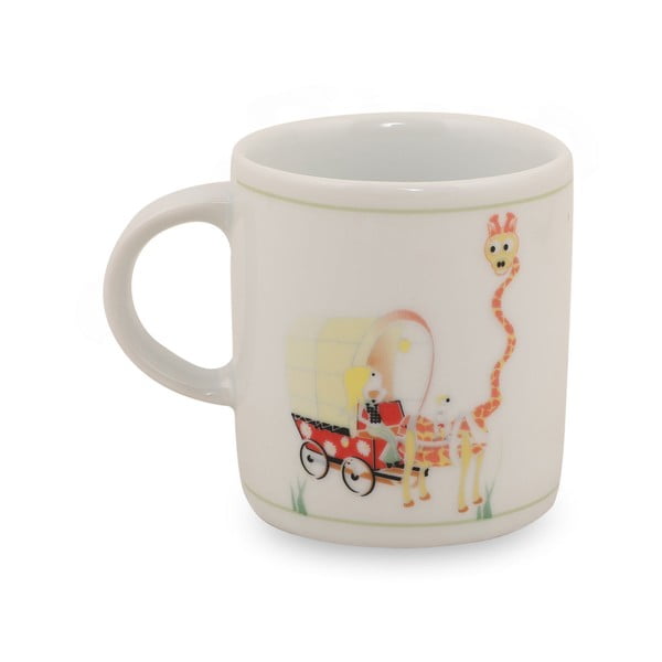 5 dalių vaikiškas porcelianinis pietų servizas Kütahya Porselen Giraffe-image-3