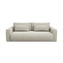 Smėlio spalvos sulankstoma/su sandėliavimo vieta sofa 238 cm Kapua – Makamii