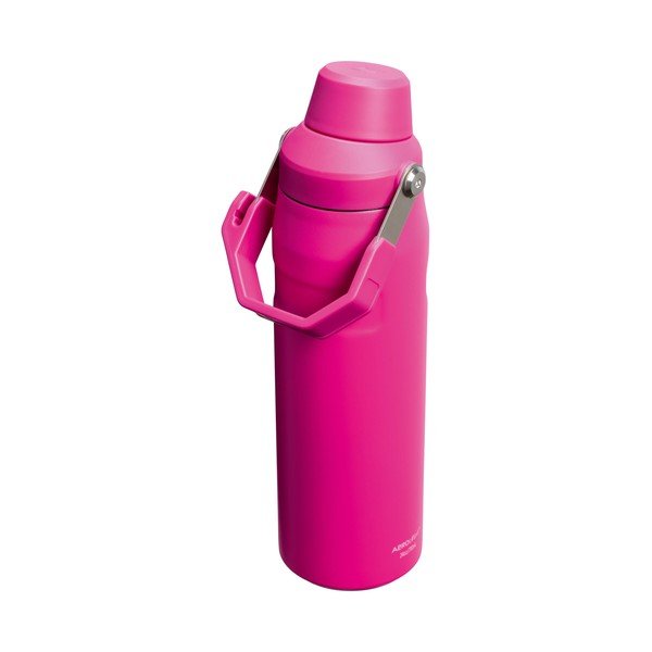 Rožinės spalvos iš nerūdijančio plieno termosas 700 ml IceFlow™ Bottle Fast Flow Vilet Blossom – Stanley-image-2