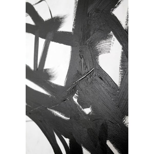 Rankomis tapytas paveikslas 100x100 cm Playblack 2 - Malerifabrikken-image-2