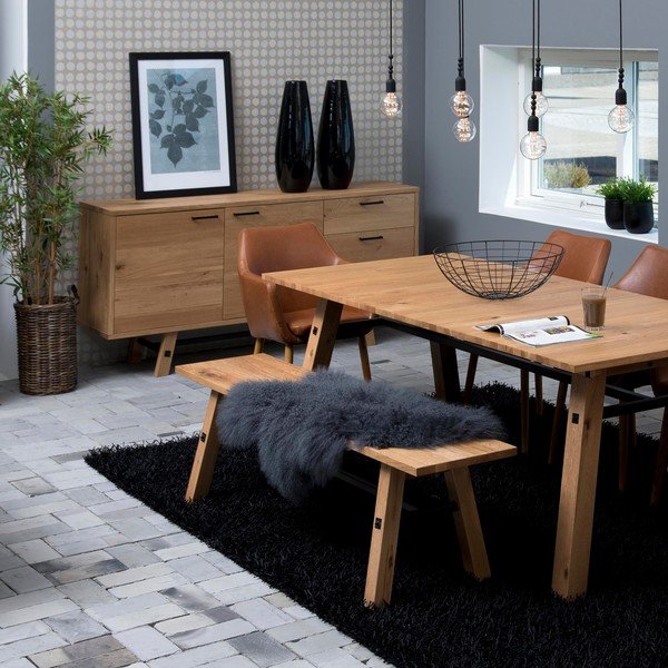 "Actona Stockholm" dvivietė komoda su 3 stalčiais-image-1