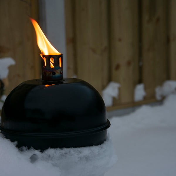 Iš metalo alyvos lempa (aukštis 21 cm) – Esschert Design-image-1