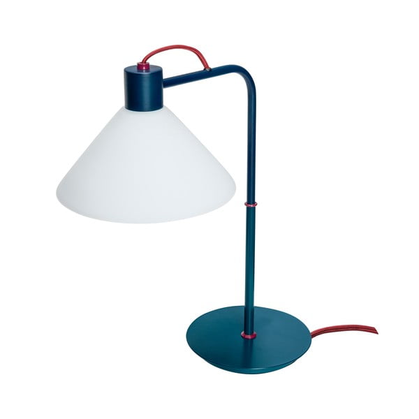 Stalinis šviestuvas smaragdinės spalvos (aukštis 44 cm) su stiklo gaubtu Spot – Hübsch-image-2