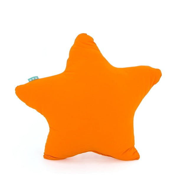 "Mr. Fox Estrella" oranžinė medvilninė pagalvė, 50 x 50 cm