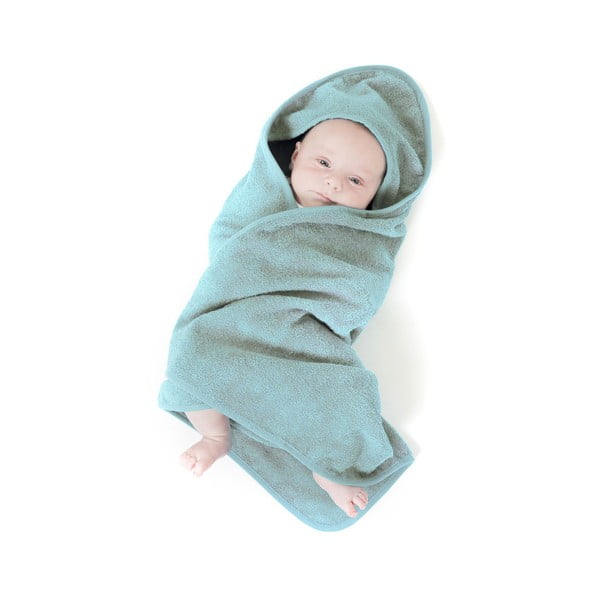 Tamsiai rožinis medvilninis kūdikių rankšluostis 75x75 cm - Tiseco Home Studio-image-1