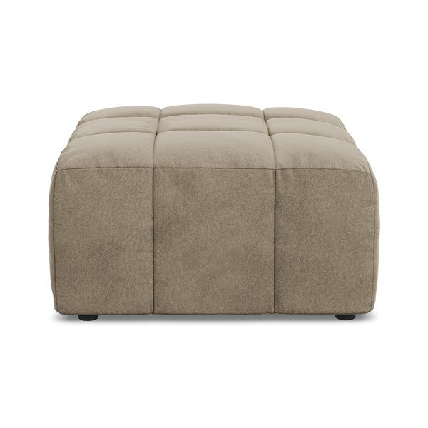 Rudos spalvos taburetė iš velveto Aloha – Makamii