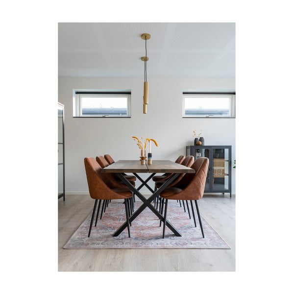 Mėlynas/oranžinis kilimas 230x160 cm Havana - House Nordic-image-2