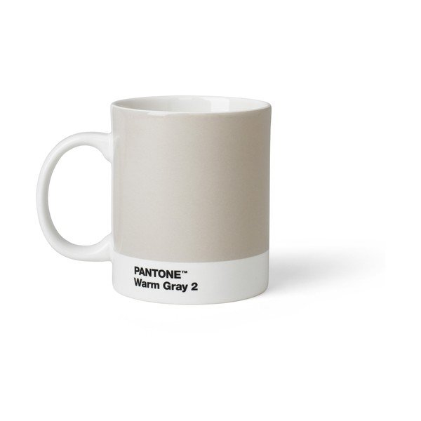 Šviesiai pilkos spalvos iš porceliano puodelis 375 ml Warm Gray 2 – Pantone