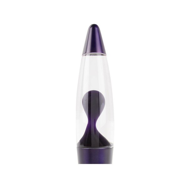 Violetinės spalvos iš stiklo lavos lempa (aukštis 35,5 cm) Funky Rocket Lava – Leitmotiv-image-3