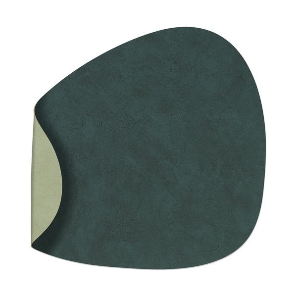 Iš eko odos padėkliukas 37x44 cm Curve L Double Nupo – LIND DNA