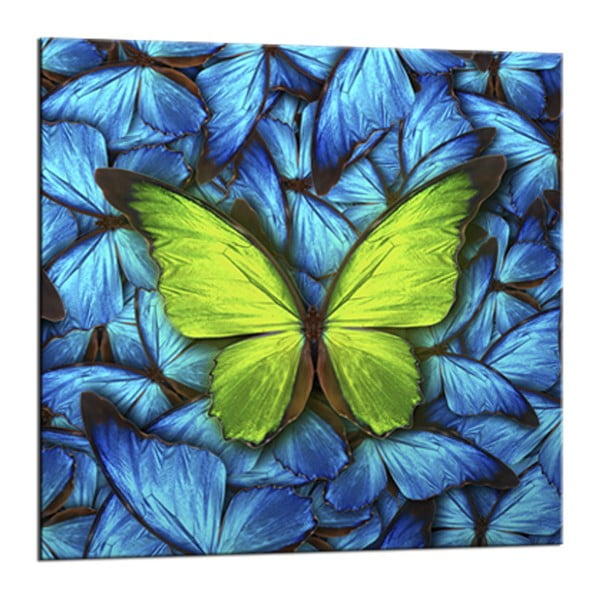 Paveikslas Styler Glasspik Blue Butterfly, 20 x 20 cm