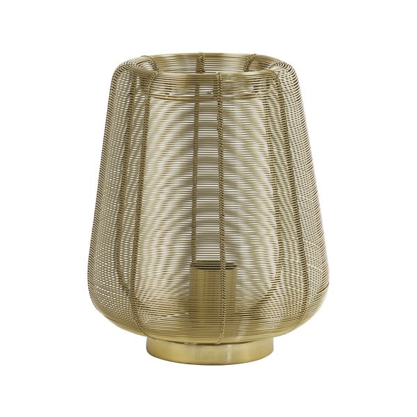 Aukso spalvos stalinė lempa (aukštis 26 cm) Adeta - Light & Living