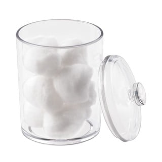 Skaidri daiktų laikymo dėžutė iDesign Canister, ⌀ 7,4 cm