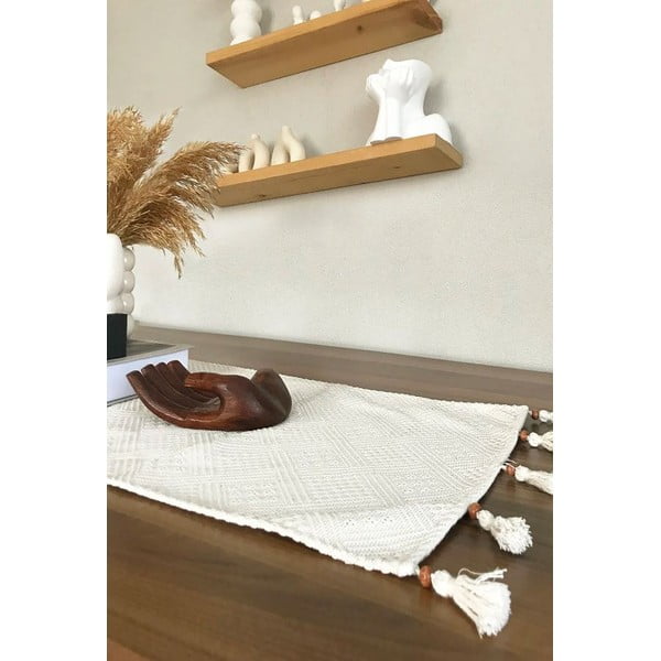 Iš organiškos medvilnės stalo takelis 40x130 cm – Mila Home-image-1