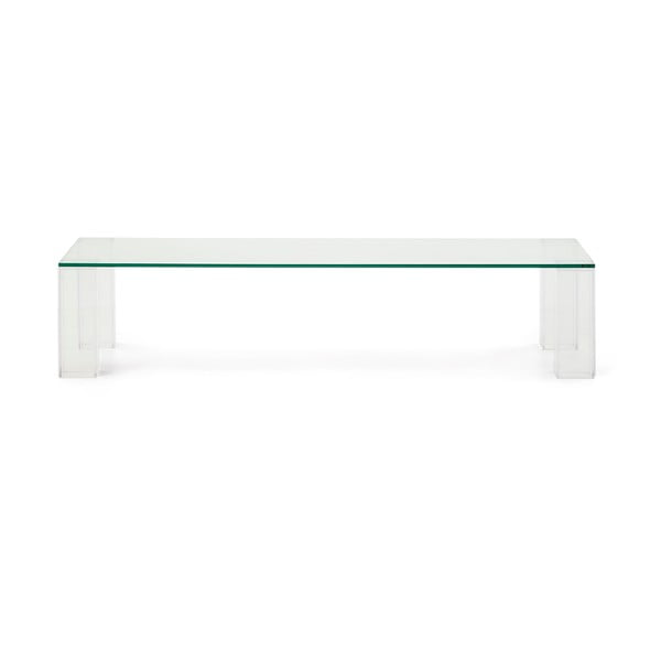 Iš stiklo kavos staliukas 60x140 cm Adularia – Kave Home-image-2