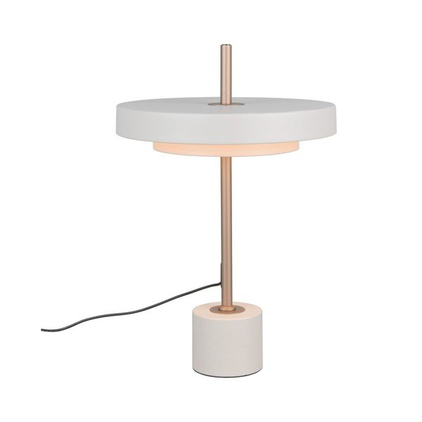 Dramblio kaulo spalvos stalinis šviestuvas LED su pritemdymo funkcija (aukštis 45,5 cm) Keaton – Trio