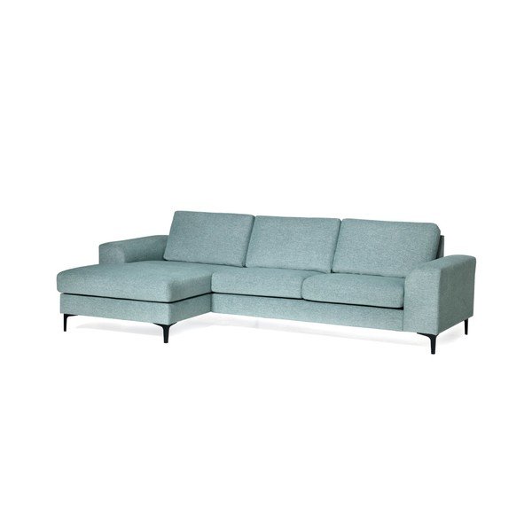 Mėtų žalumo "Scandic Henry" kampinė sofa, kairysis kampas-image-2
