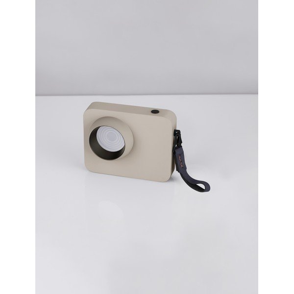 Smėlio spalvos iš metalo stalinis šviestuvas LED su pritemdymo funkcija (aukštis 11 cm) Kedros – Nova Luce-image-3