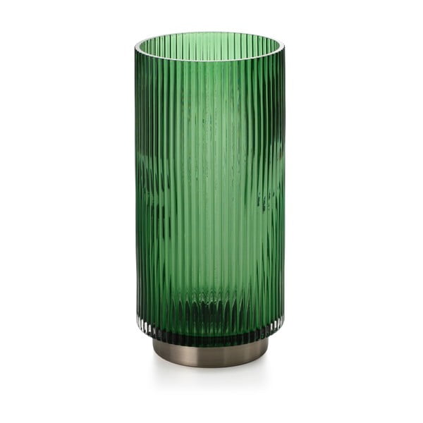 Vaza iš stiklo žalios spalvos (aukštis 25,5 cm) Gallo – AmeliaHome