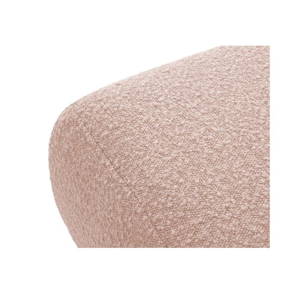 Pufas rožinės spalvos iš boucle Molino – Micadoni Home-image-2