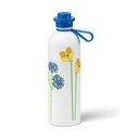 Baltos spalvos/mėlynos spalvos termosas vaikams 560 ml Meadow Flowers – LEGO®