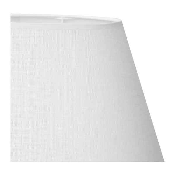 Baltas šviestuvo gaubtas 50x24 cm - Côté Table-image-1