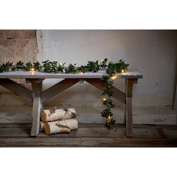 Šviečiantis vainikas Holly - Star Trading-image-1