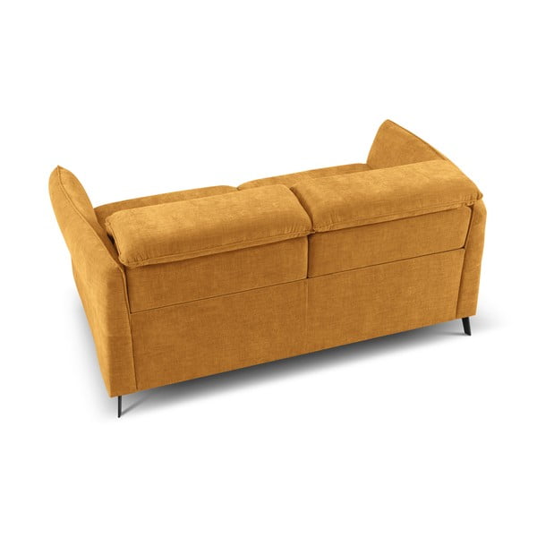 Sofa geltonos spalvos 103 cm Hubble – Windsor & Co Sofas-image-4