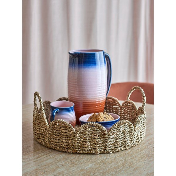 Iš jūržolės padėklas serviravimo padėklas ø 35 cm Brea – Bloomingville-image-1
