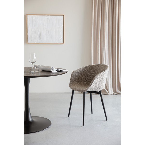 Apvalios formos valgomojo stalas ø 110 cm Raku – White Label-image-1